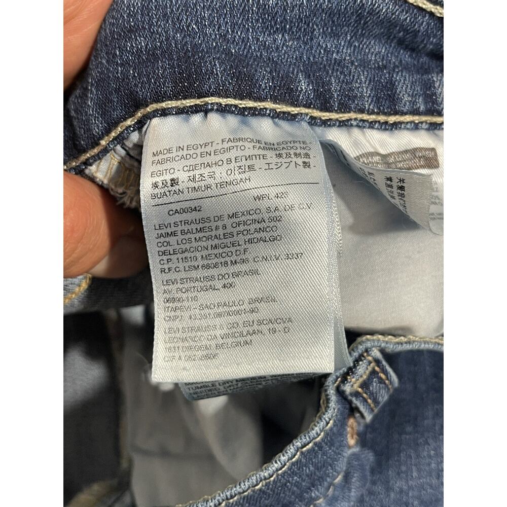 Levi's Jeans W Women’s 10 M Bootcut Blue 515 Denim Outdoor Waist:30x L: 32 N44 - Picture 5 of 12